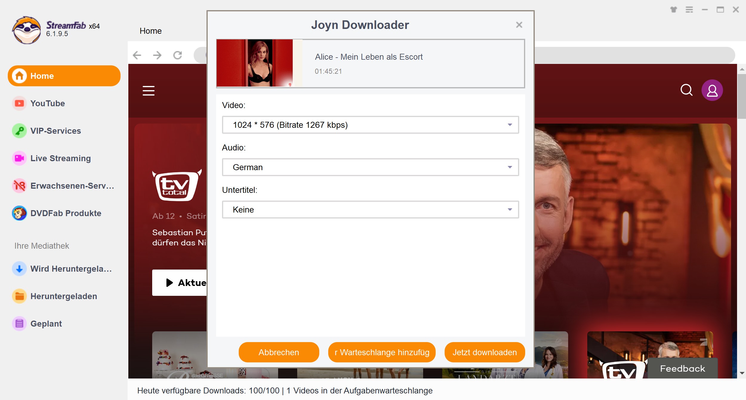 Download-Test: Die beliebtesten Joyn Filme im Jahr 2024