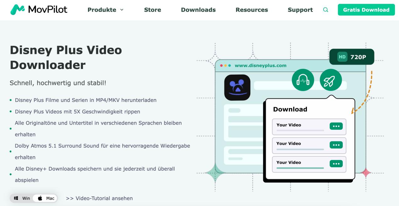 MovPilot Disney Plus Video Downloader Review