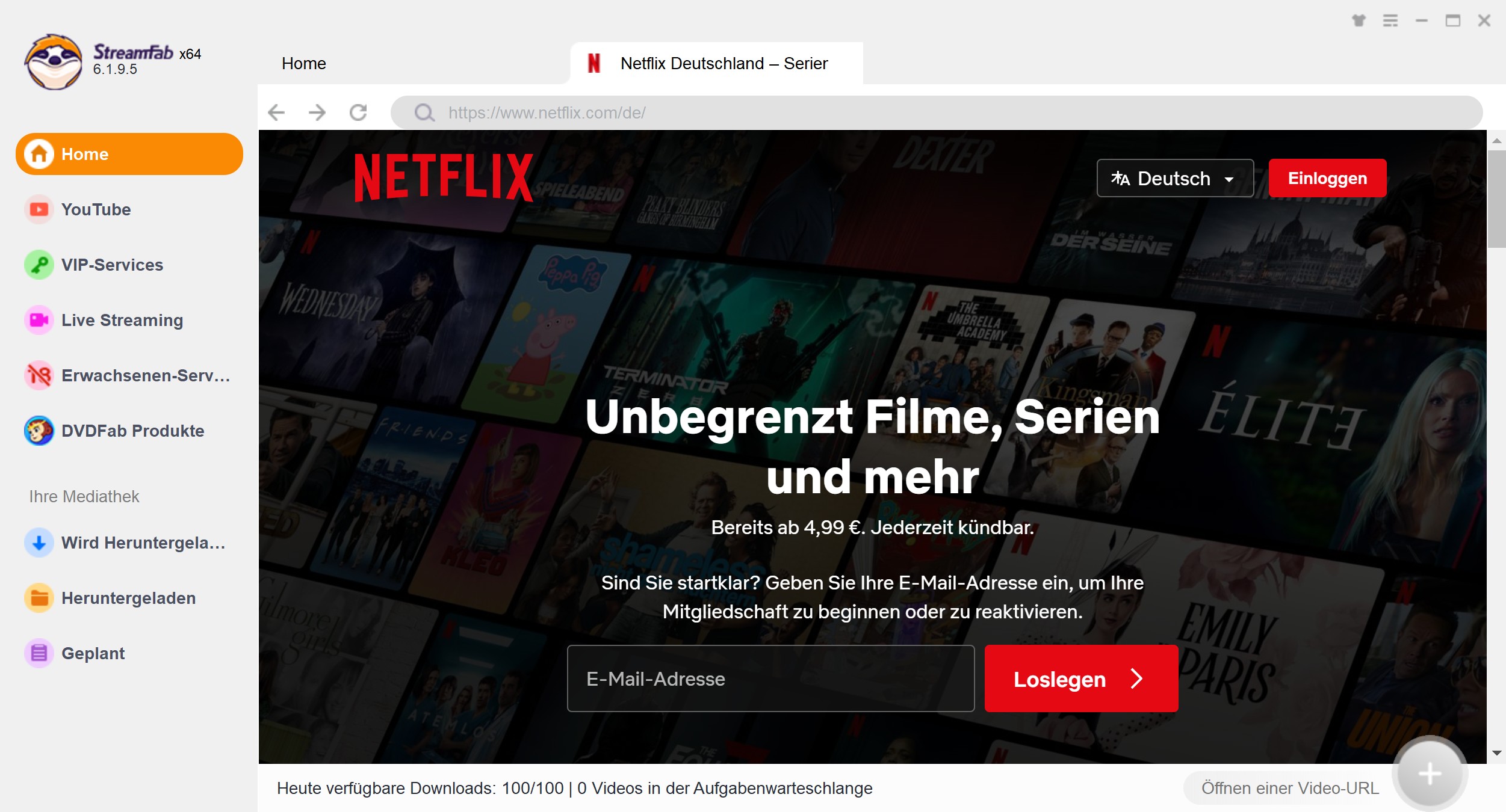 StreamFab Netflix Downloader