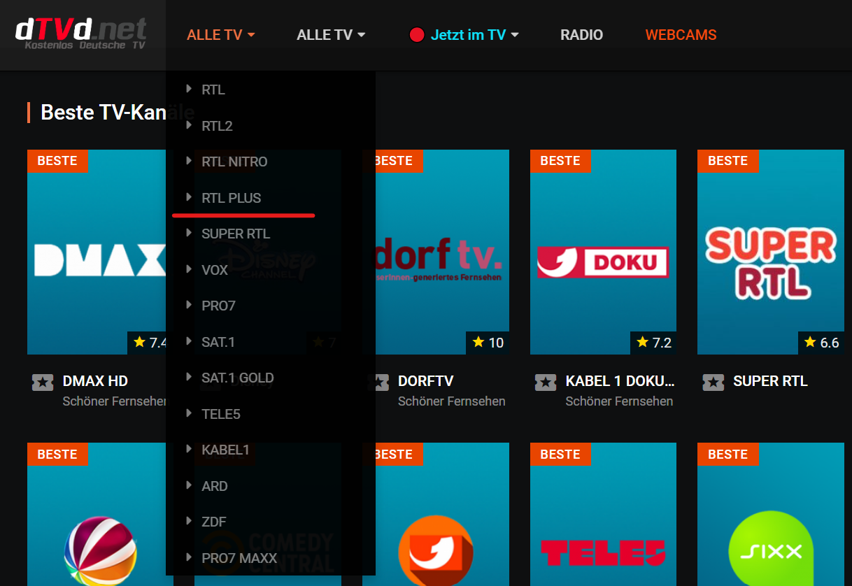 rtl plus free online