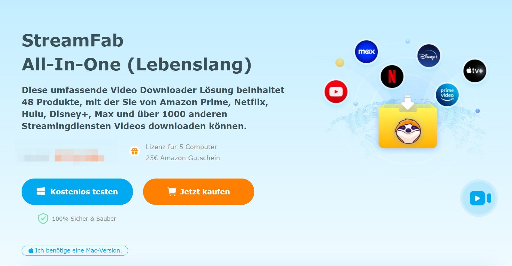 Bester Waipu TV Video Downloader zum Herunterladen von Waipu TV Videos – Einschränkungen lösen